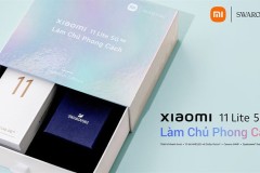 TGDĐ sắp mở bán phiên bản Xiaomi 11 Lite 5G NE Swarovski cực chất