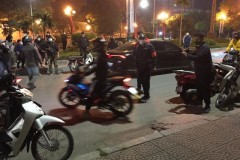 Cận cảnh vây bắt hàng chục đối tượng điều khiển xe máy phân khối lớn rú ga, lạng lách trên đường Võ Chí Công