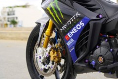 Exciter 135 độ dàn chân PKL kịch độc gây bão mạng xã hội