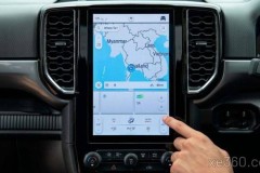 Ford Ranger 2023 sẽ có cặp màn hình lớn Sync 4 thẳng đứng như Mach-E