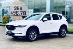May mắn bốc được biển "45678", chủ chiếc Mazda CX-5 này có thể "lên đời" Mercedes nếu muốn