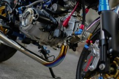 Monkey 125 độ tới nóc với những trang bị khủng bố người xem