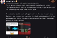 Xiaomi 12 có thể có mức giá đội lên kha khá, lý do đằng sau là gì?