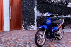 Wave 125 biến hình chất lừ với dàn chân siêu bóng