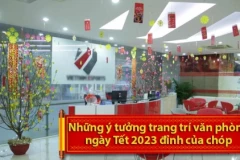 Những ý tưởng trang trí văn phòng ngày Tết 2023 đỉnh của chóp