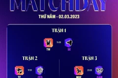 [Liên Minh Huyền Thoại] SE vs TW (BO3) | TF vs CES (BO3) | GAM vs MBE (BO3) | VCS 2023 Hừng Đông - Tuần 2 | 02.03.2023