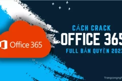 Cách Crack Office 365 Full bản quyền 2023 siêu nhanh [Vừa Cập Nhật]