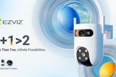EZVIZ ra mắt dòng Camera ống kính kép H9c đột phá - vừa di chuyển linh động, vừa hoạt động độc lập lẫn liên kết chặt chẽ vô cùng thông minh: mẫu sản phẩm mới cung cấp khả năng bảo vệ toàn diện cho khu vực ngoài trời một cách hoàn toàn tự động.