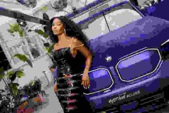 BMW unveils The BMW XM Mystique Allure, a one-of-a-kind luxury vehicle inspired by the iconic supermodel, Naomi Campbell, at the 77th Cannes Film Festival