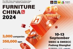 Sự kiện FURNITURE CHINA 2024: Thiết lập tiêu chuẩn ngành cùng chủ đề "UP" is Just in Time! với thời gian tổ chức từ ngày 10 đến ngày 13 tháng 9