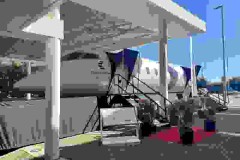 Bombardier Positions Challenger 3500 Business Jet Mockup in Olbia, Italy, For Customer Viewings Throughout the Summer