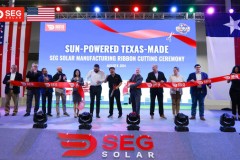 SEG Solar khánh thành Nhà máy sản xuất mô-đun năng lượng mặt trời hoàn toàn mới tại Houston và chính thức tung ra các sản phẩm mô-đun đầu tiên