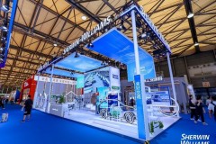 Sherwin-Williams tỏa sáng với màn trình diễn ấn tượng tại China Coatings Show 2024