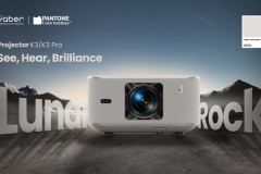 Khi công nghệ và thời trang thắp sáng Tuần lễ Thời trang Paris: Yaber và Pantone Color Institute ra mắt máy chiếu K3 độc quyền trong sắc màu Lunar Rock