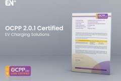 Nền tảng hoạt động sạc EN Plus chính thức được OCA OCPP 2.0.1 chứng nhận