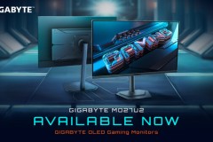 Màn hình chơi game GIGABYTE MO27U2 4K 240Hz QD-OLED ra mắt thị trường