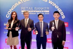Cathay United Bank giành được 6 giải thưởng từ Retail Banker International cho thành tích xuất sắc trong chuyển đổi số