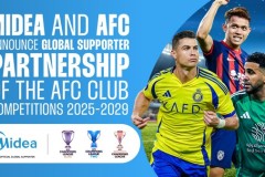 Midea trở thành Đối tác Toàn cầu của các giải đấu cấp câu lạc bộ do AFC tổ chức