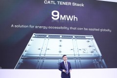 CATL ra mắt giải pháp hệ thống lưu trữ năng lượng TENER Stack công suất siêu lớn 9 MWh đầu tiên trên thế giới