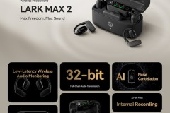"Tự do tối đa, âm thanh tối đa": Hollyland ra mắt LARK MAX 2, một hệ thống micro không dây mang tính cách mạng, định nghĩa lại các tiêu chuẩn ghi âm chuyên nghiệp