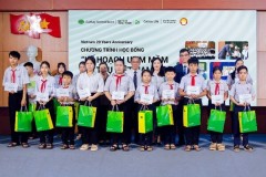 Cathay United Bank Chi nhánh HCM trao học bổng "Kế hoạch ươm mầm đại thụ" cho học sinh có hoàn cảnh khó khăn tại CUB Quảng Nam, lan tỏa tình yêu thông qua học bổng tại Việt Nam