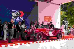 1000 Miglia 2025, Vesco-Salvinelli six times champions in a 1929 Alfa Romeo 6c 1750 Ss