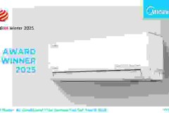 Midea's Latest Inverter Split Air Conditioner Won the German Red Dot Award