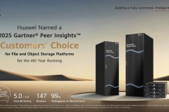 Huawei lần thứ tư liên tiếp được vinh danh là "Lựa chọn của Khách hàng" theo báo cáo Gartner® Peer Insights™ năm 2025 cho Nền tảng lưu trữ tệp và đối tượng