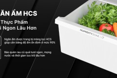 Công nghệ ngăn ẩm HCS trên tủ lạnh Aqua là gì? Ưu điểm vượt trội cho thực phẩm tươi ngon
