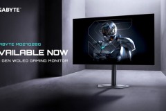 GIGABYTE công bố mở bán màn hình chơi game WOLED 27" QHD 280Hz MO27Q28G với thiết kế không viền 4 cạnh