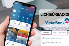 Có cách xóa lịch sử giao dịch VietinBank không?