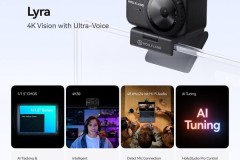 Hollyland ra mắt Lyra 4K UHD Webcam sử dụng công nghệ âm thanh và hình ảnh chuyên nghiệp với mức giá phải chăng