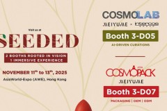 Meiyume tại Cosmopack Asia 2025: SEEDED -- Bắt nguồn từ trí tuệ, kết nối qua mạch nguồn của vẻ đẹp