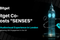 Bitget Co-Hosts “SENSES” — An Audiovisual Experience in London, Strengthening UEX Engagement in the UK