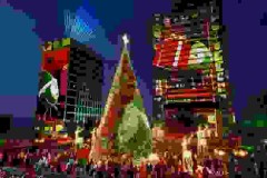 Heart of Hong Kong is Transformed into Winter Wonderland with Eight Iconic Buildings used as Canvas for New Immersive Lights Show