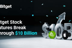 Bitget Stock Futures Break Through $10 Billion as Global Traders Rush Into Tokenized Equities
