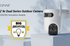 EZVIZ 9c Dual Series earns 2025 BIG Innovation Award, redefining flexible outdoor protection with dual-lens performance and user-fit choice