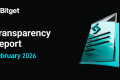 Bitget February Report Highlights 86% BTC Yearly Reserve Growth as TradFi and AI Trading Infrastructure Expands