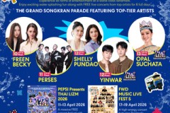 centralwOrld tái khẳng định vị thế là điểm đến lễ hội Songkran đẳng cấp quốc tế với đại lễ "Songkran Culturtainment 2026".