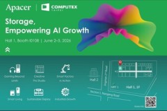 Apacer trình diễn sức mạnh lưu trữ cho Edge AI tại COMPUTEX 2026