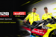12B SPORTS Named Main Sponsor of VR46 Racing Team for the 2026 MotoGP Season