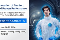 DuPont sẽ ra mắt cải tiến mới trong dòng Tyvek® tại Safe@Work 2026 ở Thái Lan