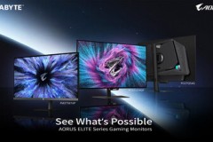 GIGABYTE giới thiệu dòng màn hình chơi game AORUS ELITE Series với công nghệ OLED và Mini LED