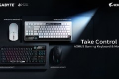 GIGABYTE ra mắt thế hệ gaming gearmới với bàn phím AORUS K10 INFINITY và chuột M10 INFINITY tại COMPUTEX 2026