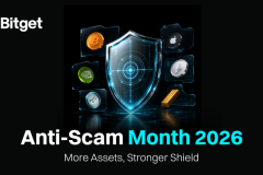 Bitget Launches Anti-Scam Month as Multi-Asset Fraud Loss Hits $442 B