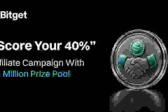 Bitget Launches “Score Your 40%” Affiliate Campaign With $1 Million Prize Pool