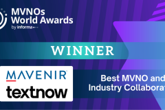 Mavenir and TextNow Win Best MVNO and Industry Collaboration at MVNOs World Awards