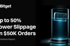 CryptoRank Study Finds Bitget rTokens Recorded Up to 58% Lower Slippage on $50,000 Orders Across Leading Tokenized Equity Platforms