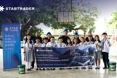 STARTRADER khởi công nâng cấp sân bóng rổ, mang lại lợi ích cho khoảng 20.000 học sinh tại Thành phố Davao, Philippines