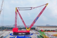 XCMG ra mắt cần cẩu vòng 14.000 tấn đầu tiên trên thế giới, tái định nghĩa năng lực nâng siêu trọng